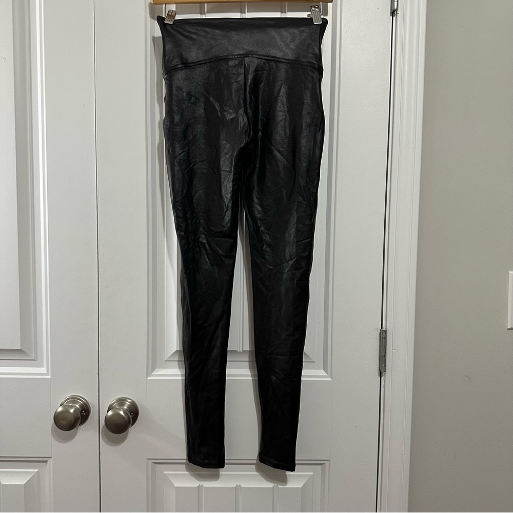 SPANX Shiny Metallic Leggings - Picture 2 of 5